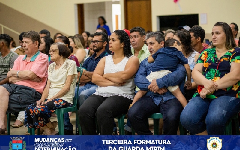 Formatura do Terceiro Pelotão da Guarda Mirim