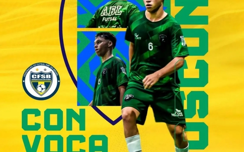 Convocação para Seleção Brasileira de Futsal