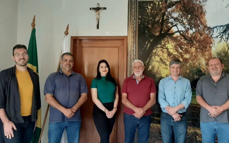 Visita do Presidente da Federação dos Trabalhadores Rurais Agricultores Familiares do Estado do Paraná