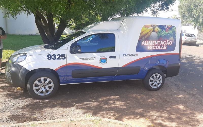 PREFEITURA MUNICIPAL DE ALTONIA RECEBE VEÍCULO UTILITÁRIO PARA TRASNPORTE DA ALIMENTAÇÃO ESCOLAR